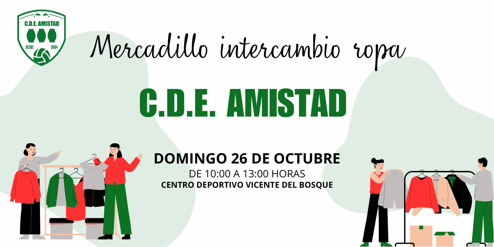 Mercadillo intercambio de ropa 2025
